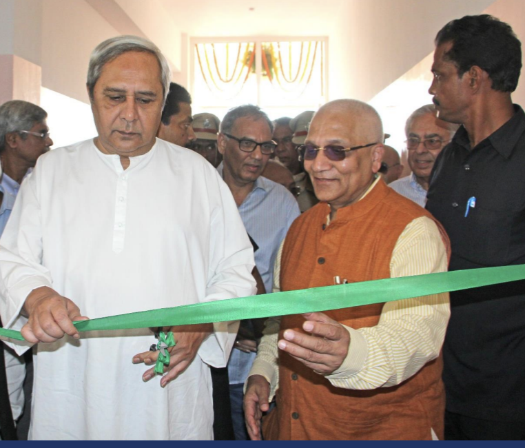 Arjun Waney eye centre inauguration photo, Patnaik and TP Das.