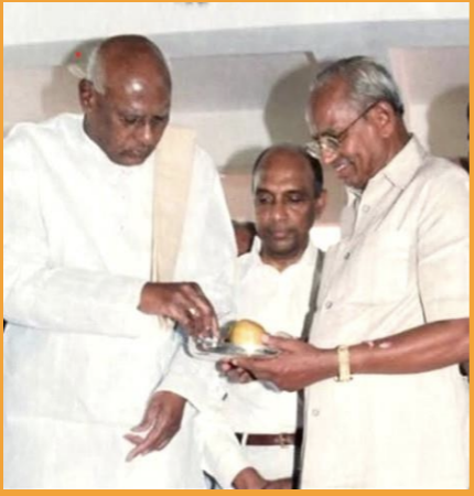 Adilabad centre opening by Roshaiah.
