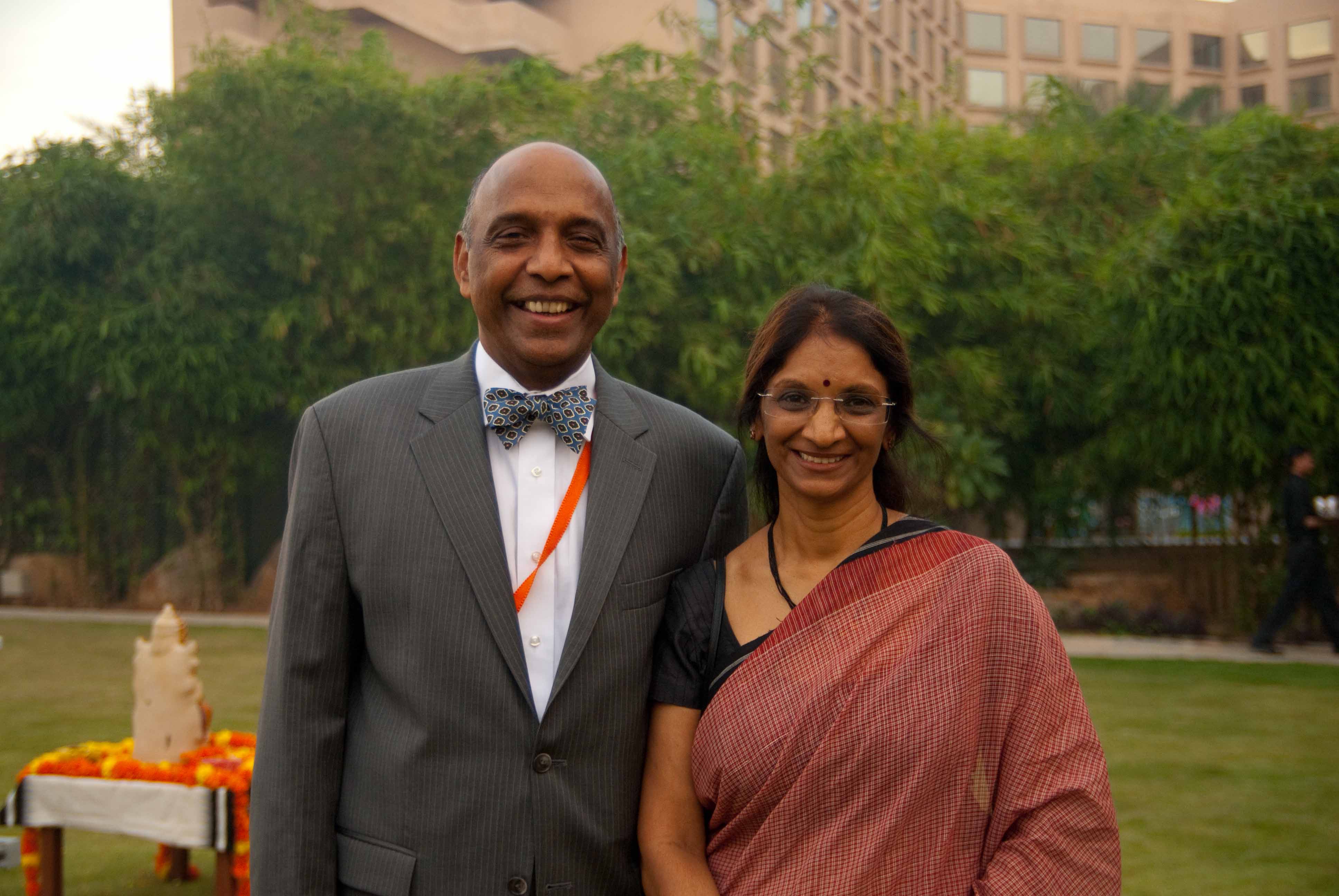 GNR and Pratibha Rao