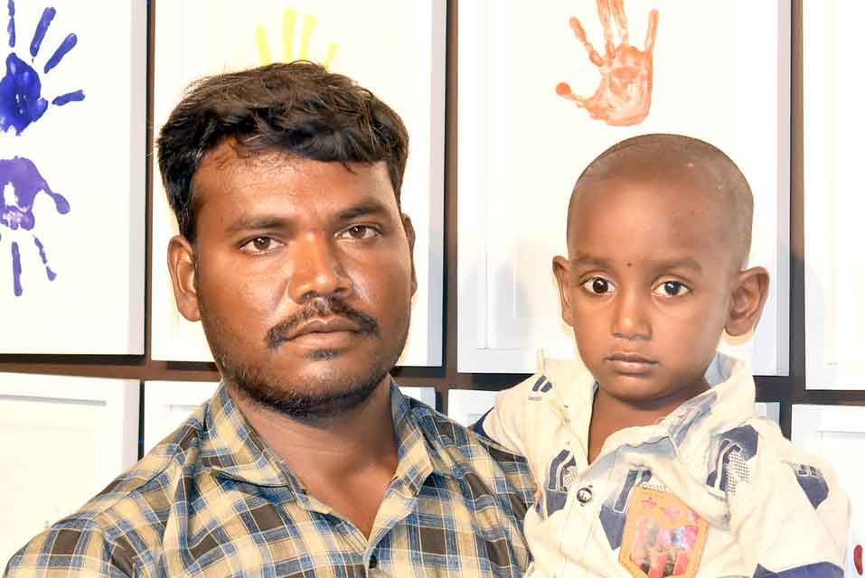 Shiva retinoblastoma and father